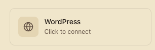 Wordpress Integration